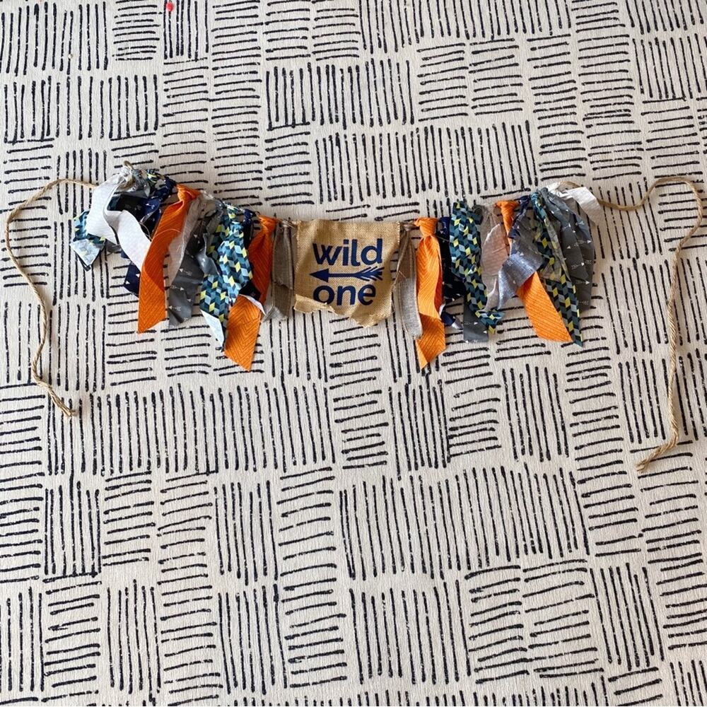 Wild One Birthday Party Decoration Banner